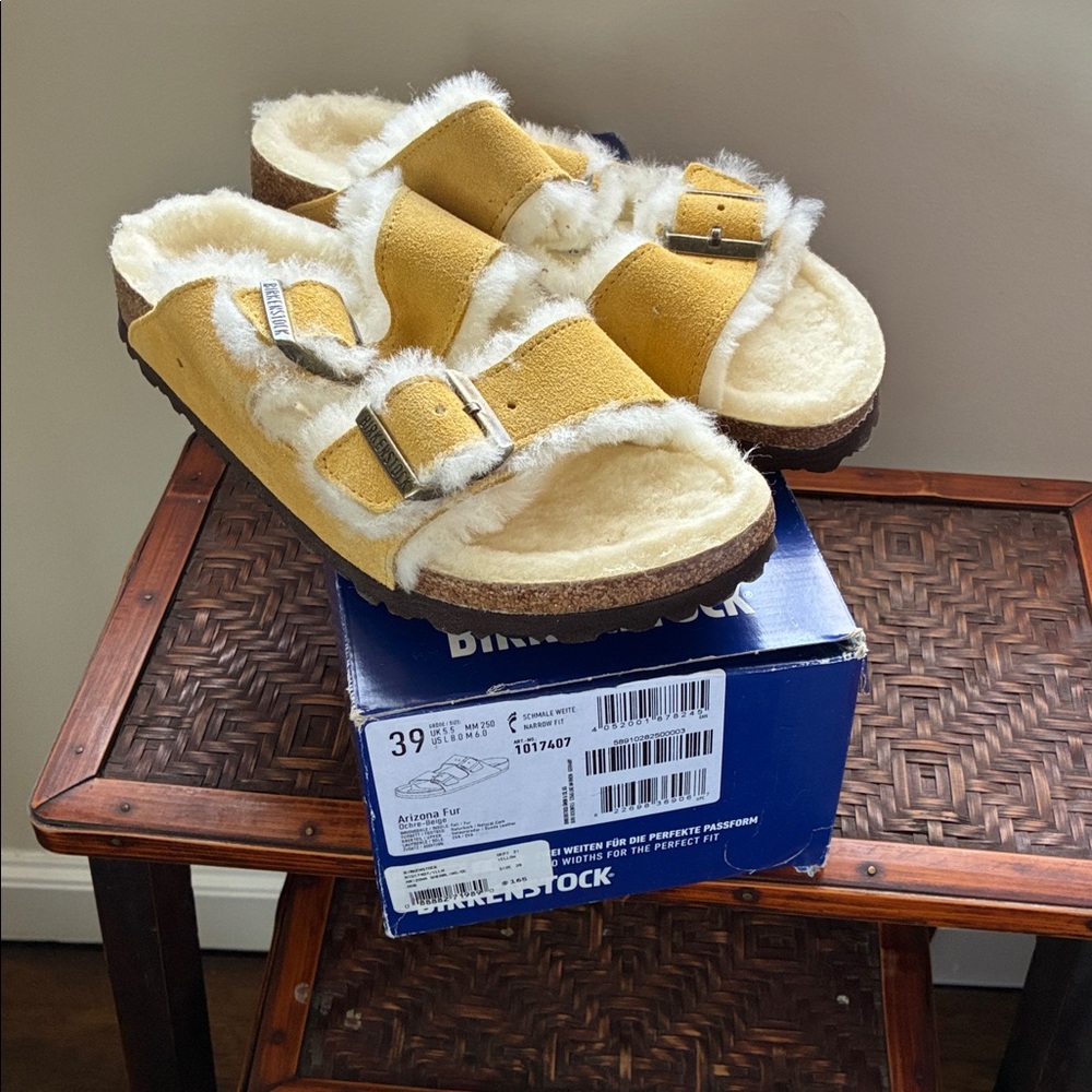 Birkenstock Arizona Shearling Clogs